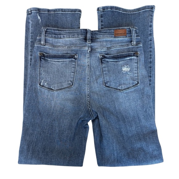 Judy Blue Boot Cut High Rise Distressed Blue Jeans, Women’s Size 7/28 - Picture 8 of 10